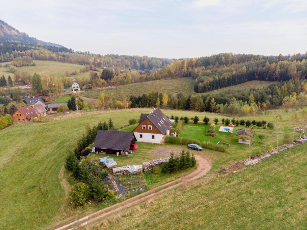 Apartman V Chaloupce Na Vrsku Bernsdorf Dış mekan fotoğraf