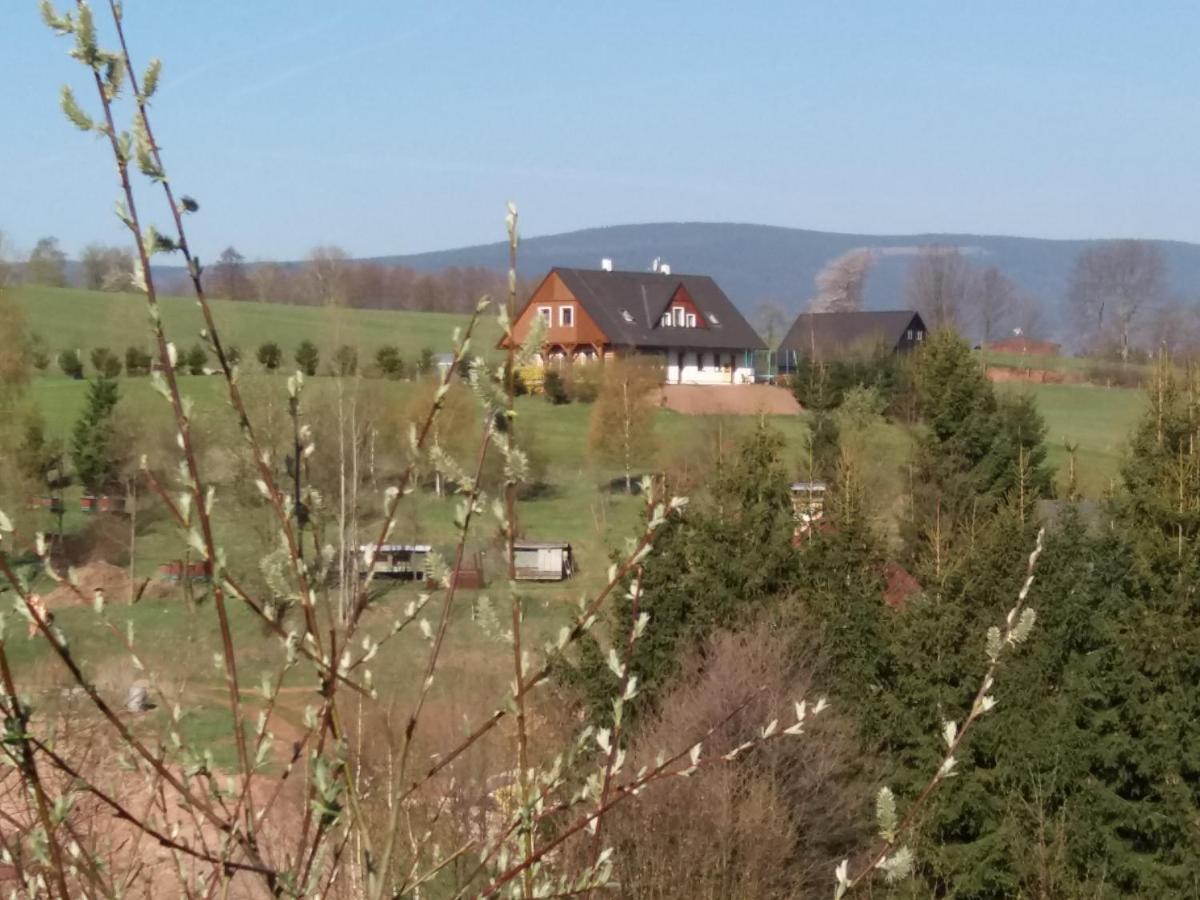 Apartman V Chaloupce Na Vrsku Bernsdorf Dış mekan fotoğraf