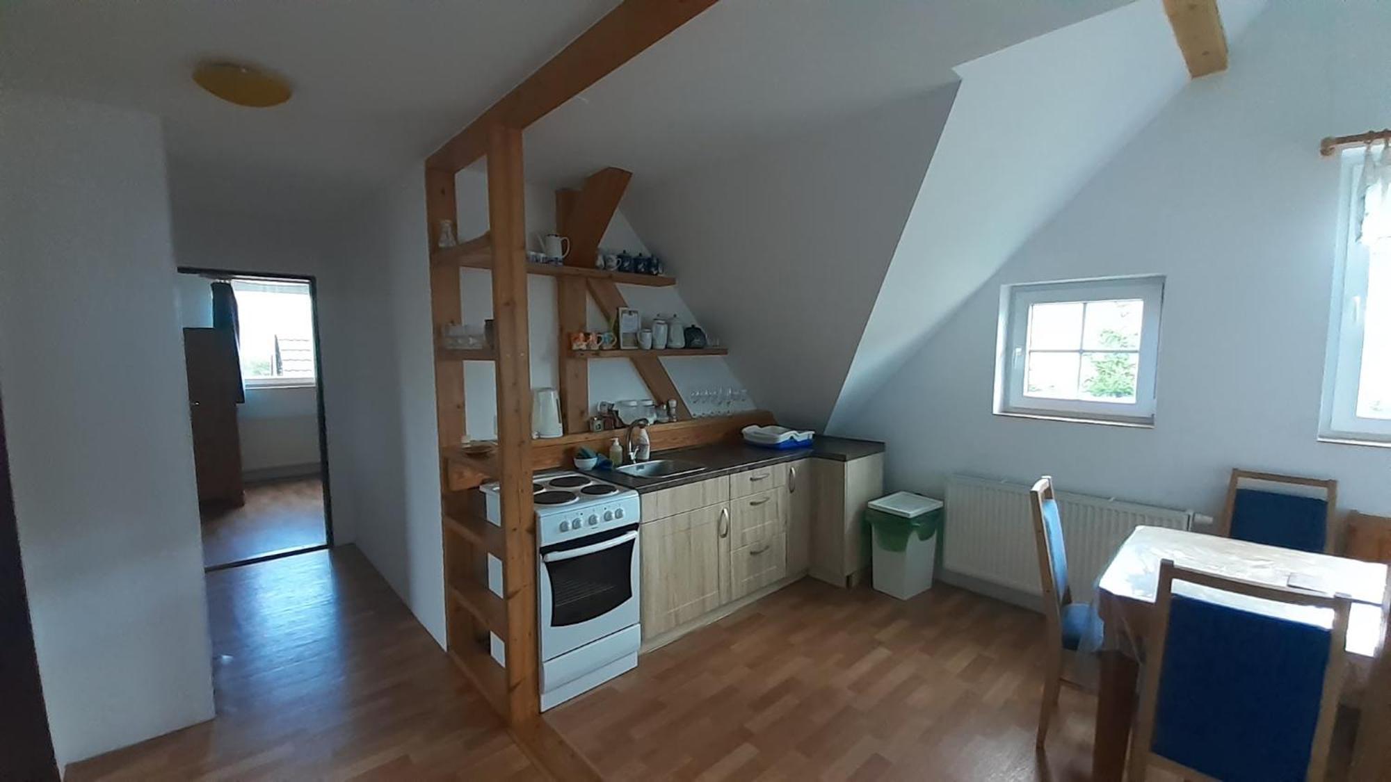 Apartman V Chaloupce Na Vrsku Bernsdorf Dış mekan fotoğraf